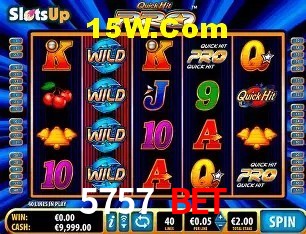 Slots com jackpots e giros grátis na 5757 bet